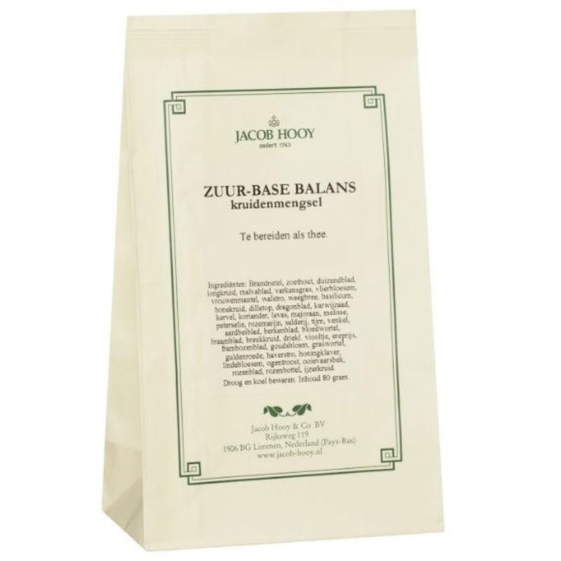 Jacob Hooy Zuur base balans (geel zakje) afbeelding