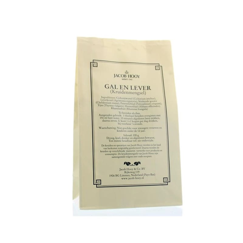 Jacob Hooy Gall and liver herbs (yellow packet) image