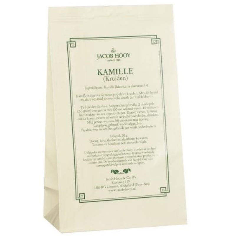 Jacob Hooy Chamomile yellow bag image