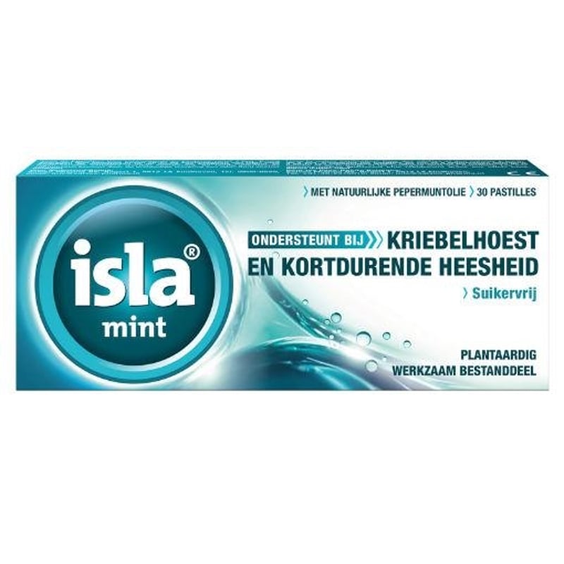 Isla Mint keelpastille afbeelding
