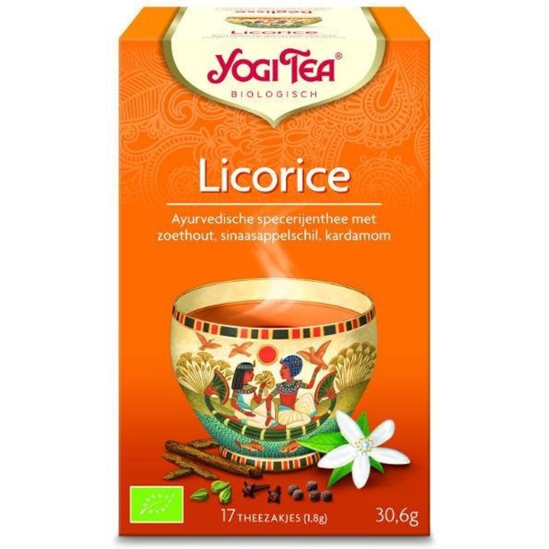 Yogi Tea Licorice Egyptian afbeelding