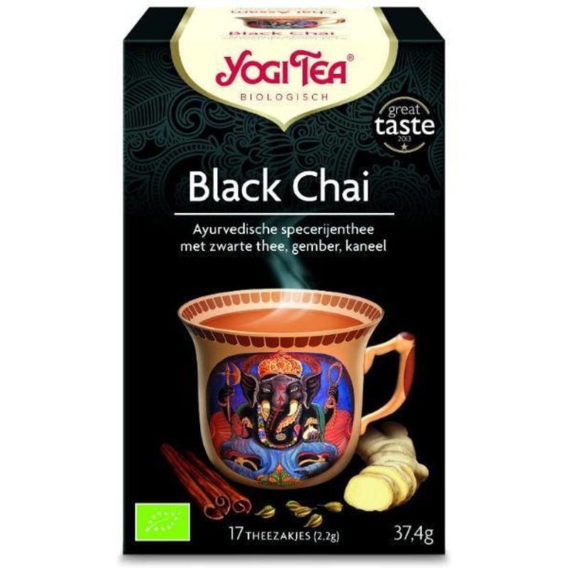 Yogi Tea Black chai Yogi Tea Black chai afbeelding