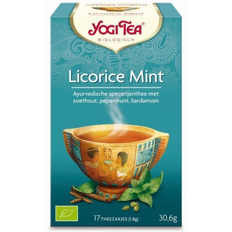 Yogi Tea Licorice mint afbeelding