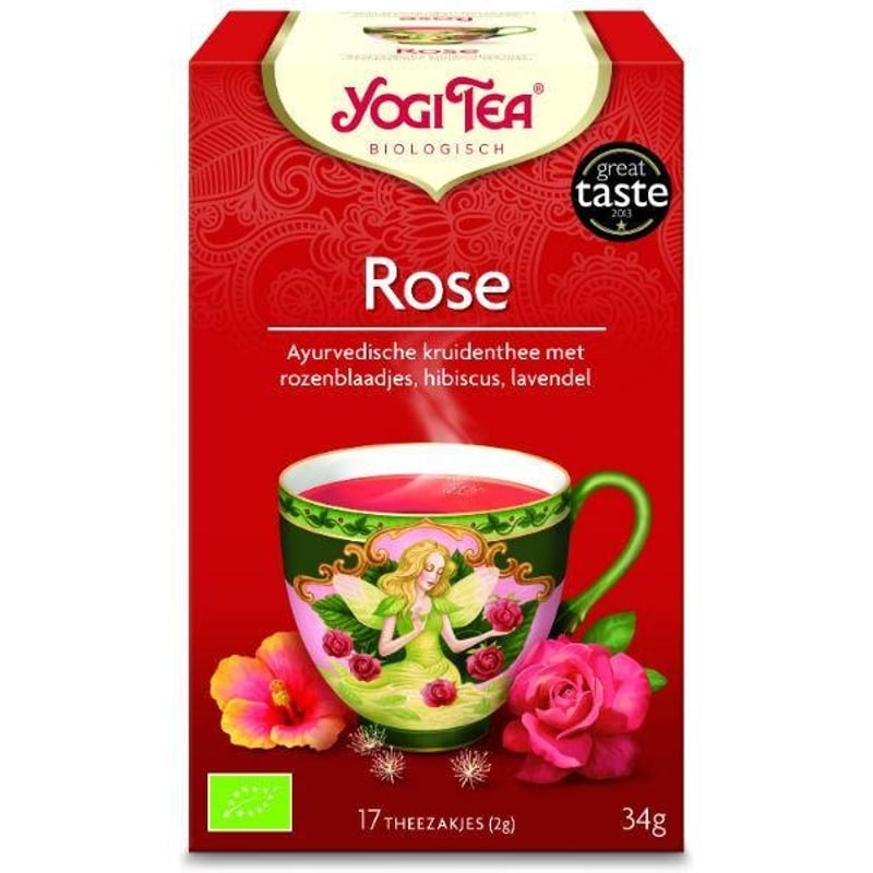 Yogi Tea Tao rose afbeelding