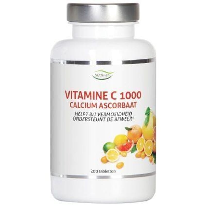 Nutrivian Vitamin C 1000 mg calcium ascorbate image