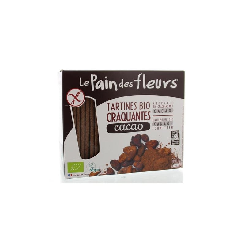Pain Des Fleurs Cacao crackers image
