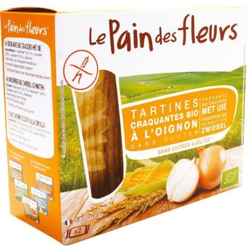 Pain Des Fleurs Onion Crackers image