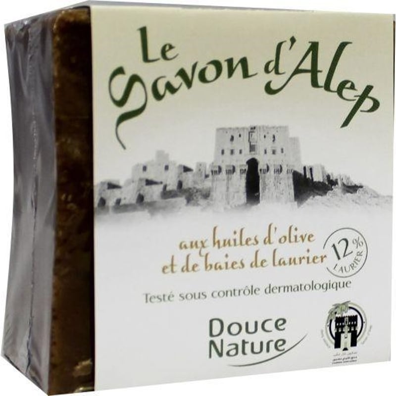 Douce Nature Zeep aleppo blok 12% afbeelding