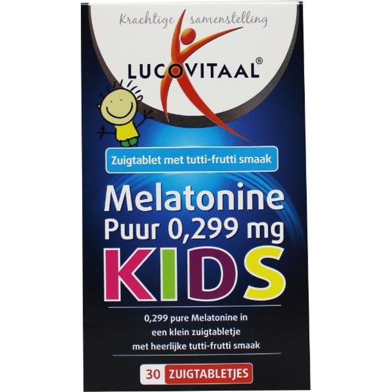 Lucovitaal Melatonin kids pure 0.299 mg image