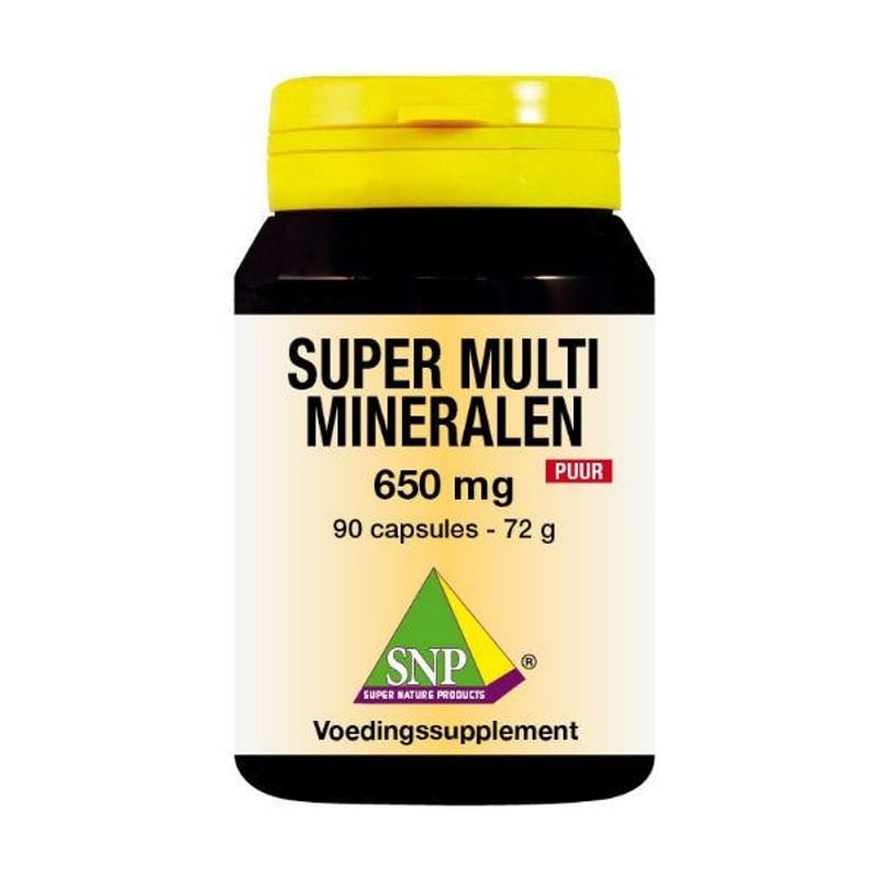 SNP Super Multi Minerals 650 mg pure SNP Super Multi Minerals 650 mg pure image