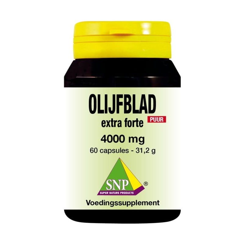 SNP Olijfblad extract extra forte puur afbeelding