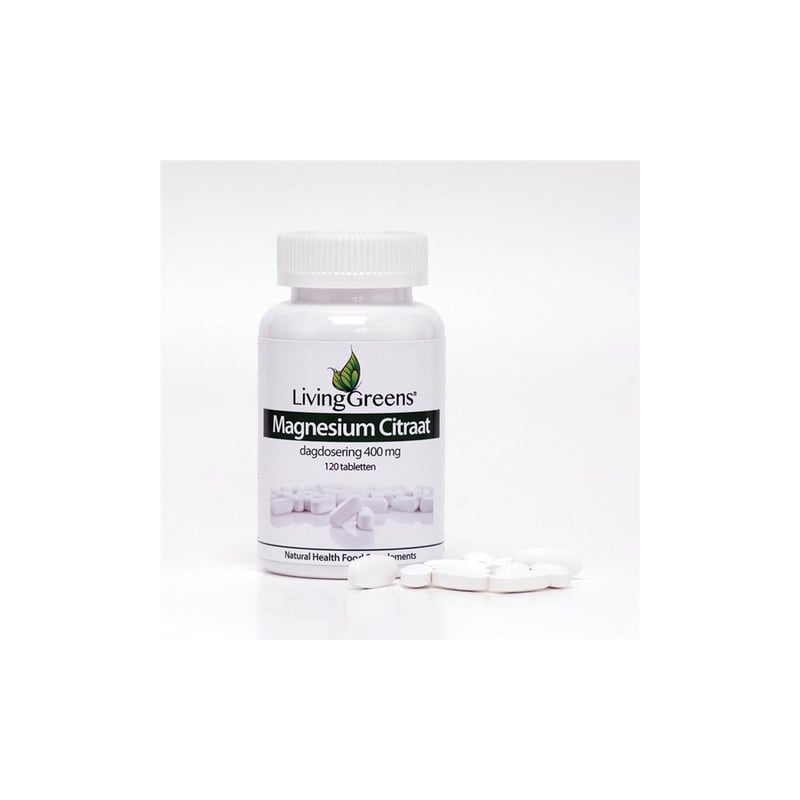 Livinggreens Magnesium citraat 400 mg afbeelding