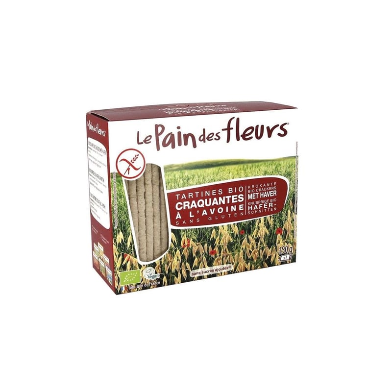 Pain Des Fleurs Oat crackers Pain Des Fleurs Oat crackers image