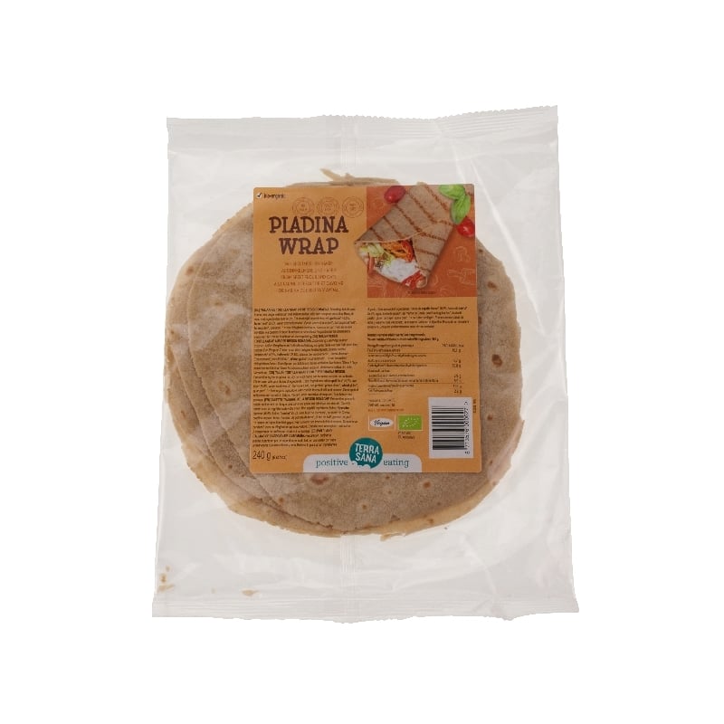 TerraSana Piadina wraps spelt en haver afbeelding