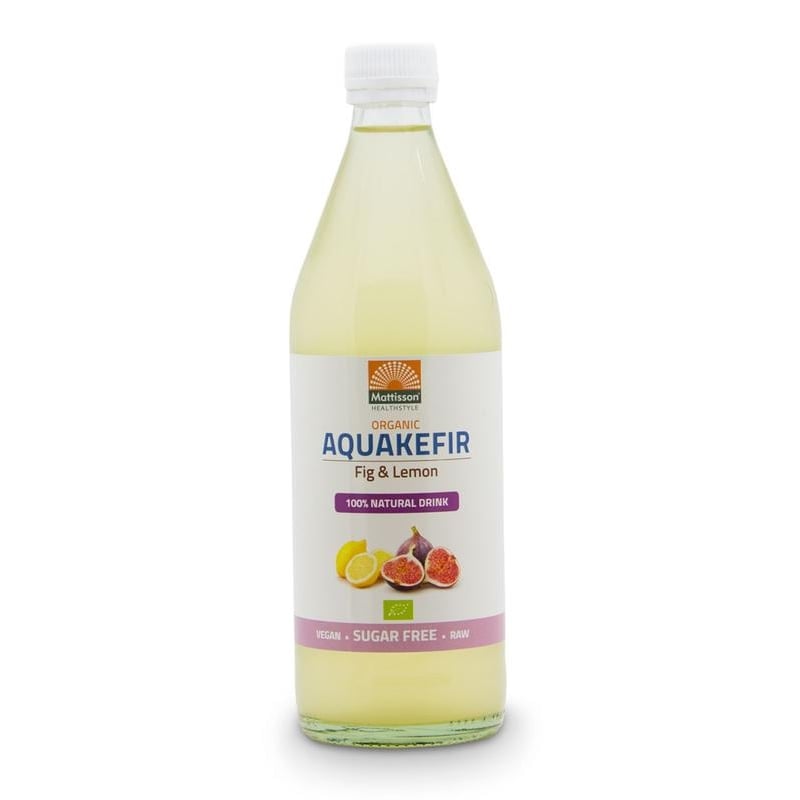Mattisson Healthstyle Aquakefir fig & lemon afbeelding