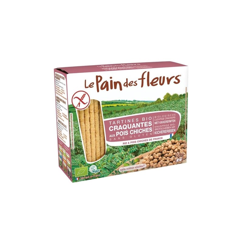 Pain Des Fleurs Cracker kikkererwt Pain Des Fleurs Cracker kikkererwt afbeelding