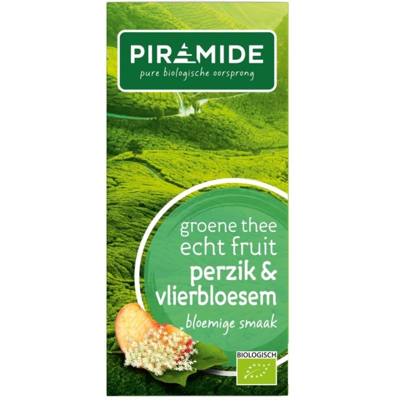 Piramide Green tea peach elderflower image