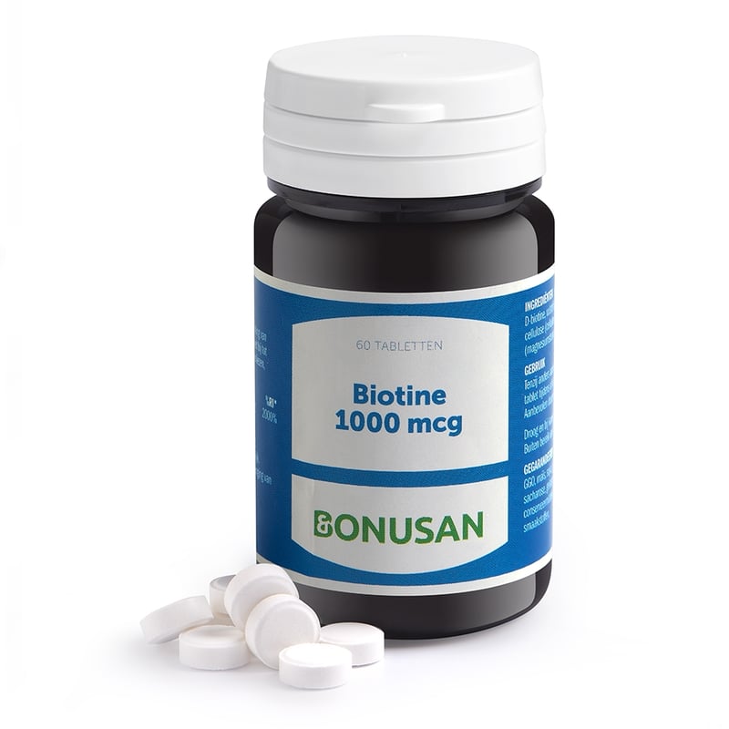 Bonusan Biotine 1000 mcg afbeelding