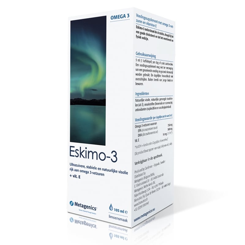 Metagenics Eskimo 3 liquid lime Metagenics Eskimo 3 liquid lime image