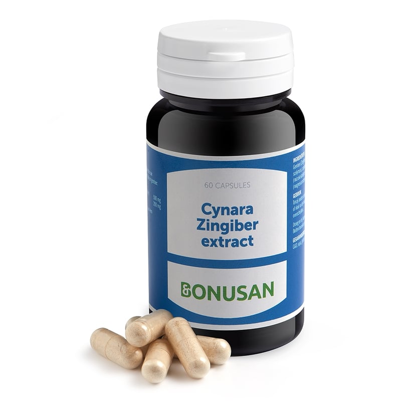 Bonusan Cynara Zingiber extract afbeelding