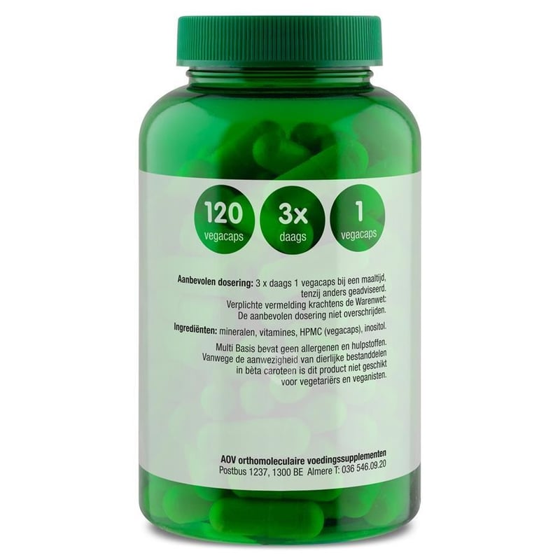 AOV Voedingssupplementen 101/102 Multi Basis afbeelding