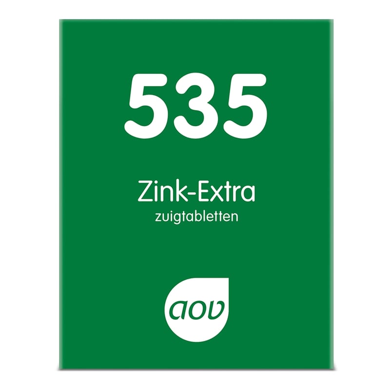 AOV Voedingssupplementen 534 Zinc Extra lozenges image