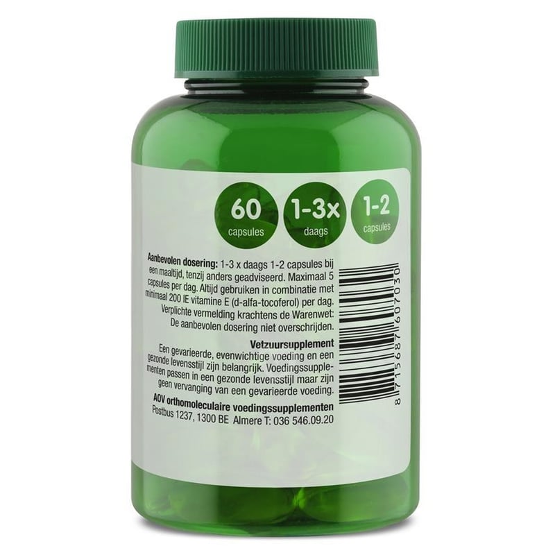 AOV Voedingssupplementen 703/704 Fish Oil Forte image