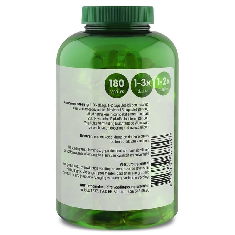AOV Voedingssupplementen 703/704 Fish Oil Forte image