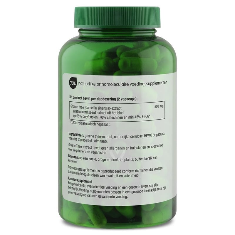 AOV Voedingssupplementen 814/815 Green Tea Extract 250 mg (green tea) image
