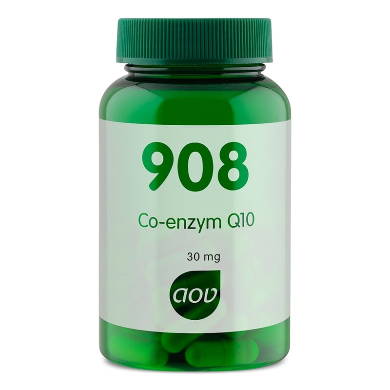 AOV Voedingssupplementen 908 Co Enzym Q10 30 mg afbeelding