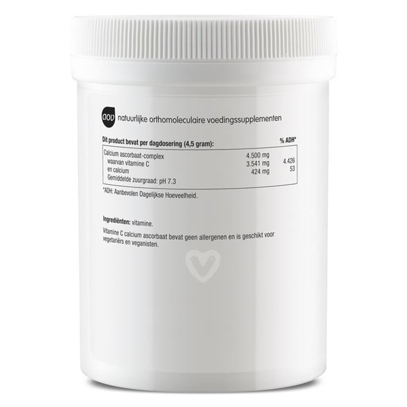 AOV Voedingssupplementen 331 Vitamine C als Calcium Ascorbaat afbeelding