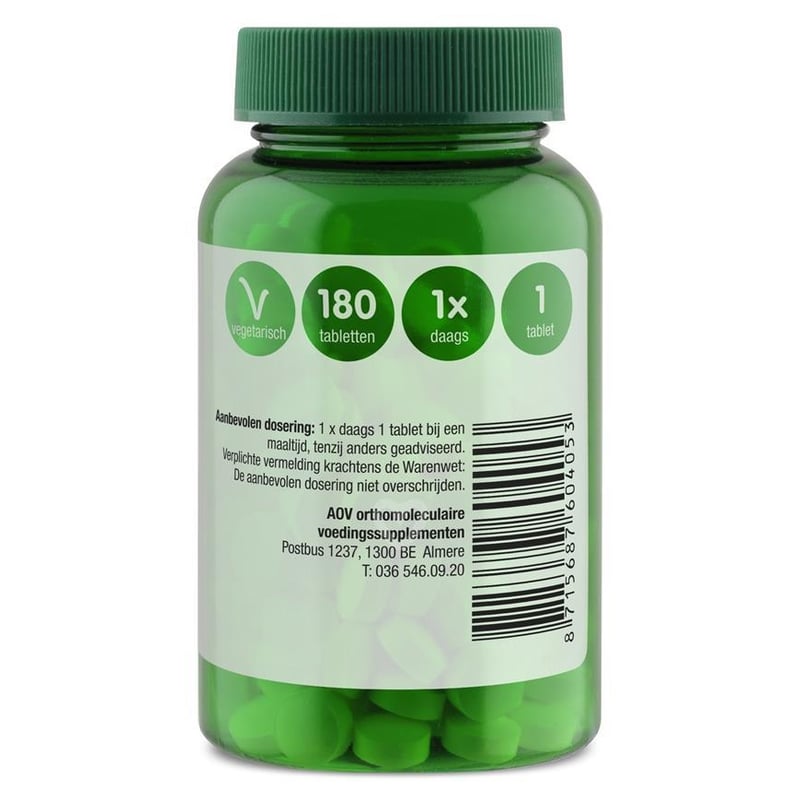 AOV Voedingssupplementen 404/405 Vitamine D3 15 mcg (600 IE) afbeelding