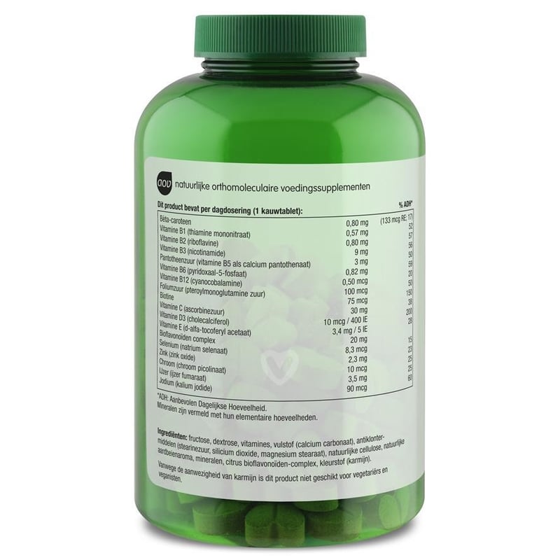 AOV Voedingssupplementen 107/108 Multi Basis Junior image