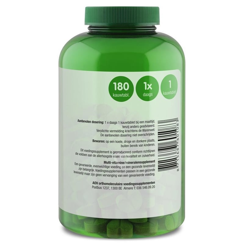 AOV Voedingssupplementen 107/108 Multi Basis Junior image