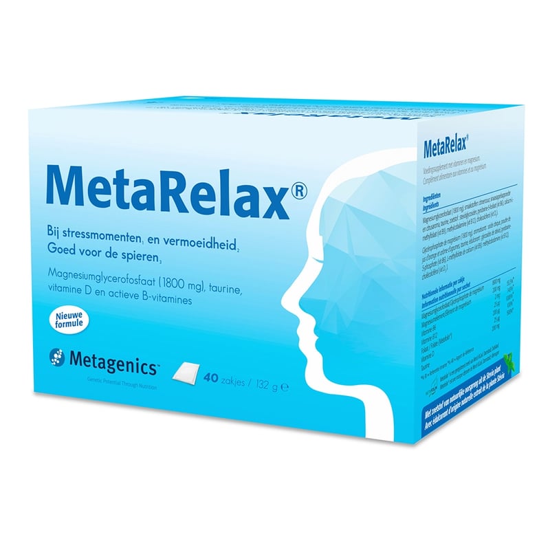 Metagenics MetaRelax sachets (now with vitamin D) image