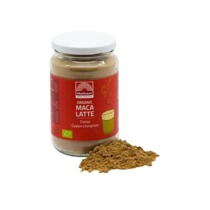 Mattisson Healthstyle Latte maca cacao - ceylon kaneel bio afbeelding