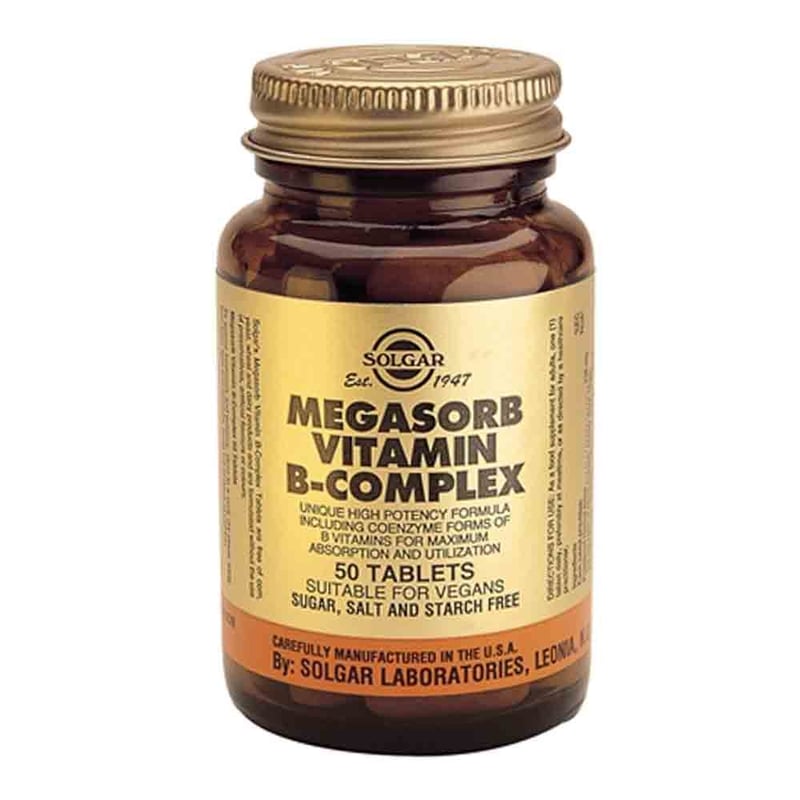 Solgar Vitamins Megasorb Vitamin B-complex image