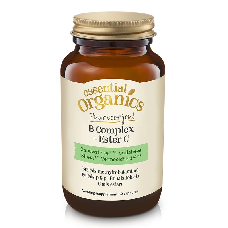 Essential Organics Puur B-complex + Ester C afbeelding