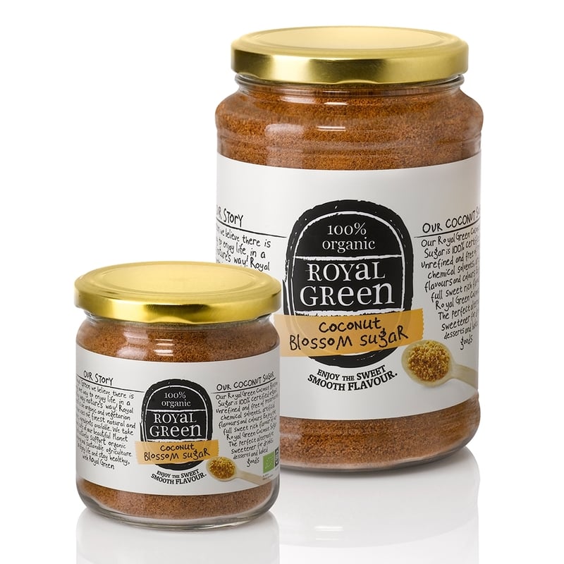 Royal Green Kokosbloesem suiker (Coconut Blossom sugar) afbeelding