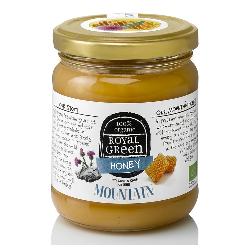 Royal Green Mountain Honey (berghoning) afbeelding