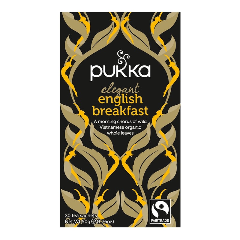 Pukka Pukka Elegant English Breakfast Tea Pukka Pukka Elegant English Breakfast Tea image