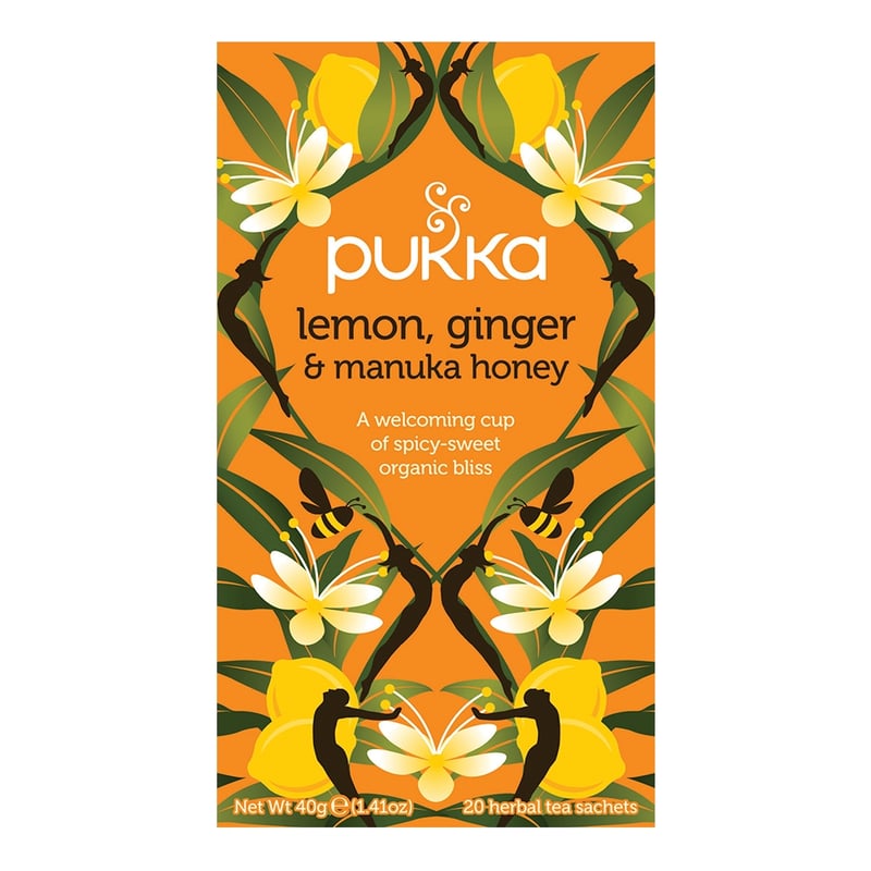Pukka Pukka Lemon Ginger Manuka Honey tea image