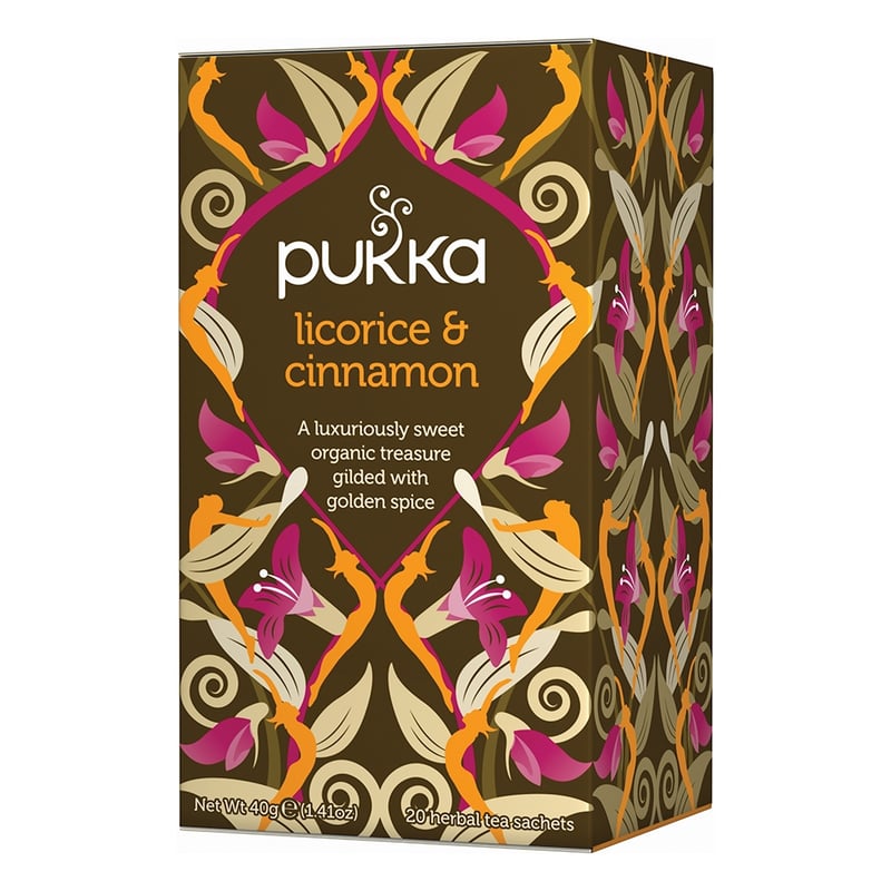 Pukka Pukka Liquorice & Cinnamon liquorice and cinnamon tea image