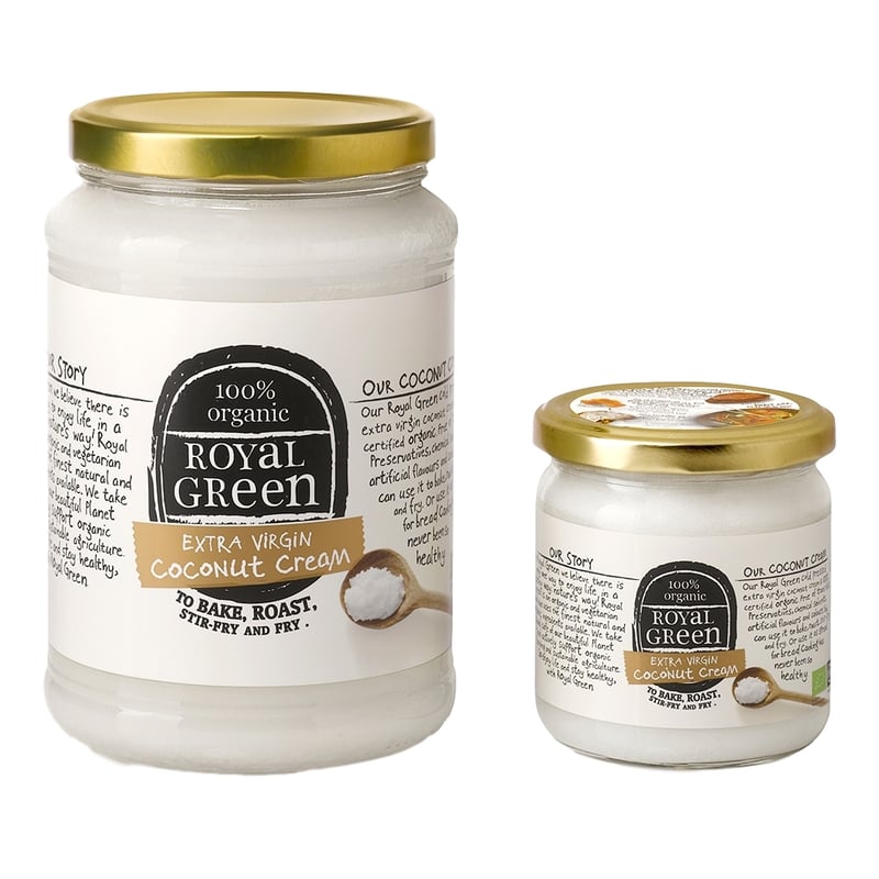 Royal Green Cooking Cream Extra Vierge (Extra Virgin Coconut Cream) afbeelding