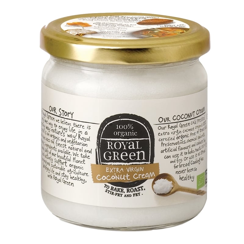 Royal Green Cooking Cream Extra Vierge (Extra Virgin Coconut Cream) afbeelding