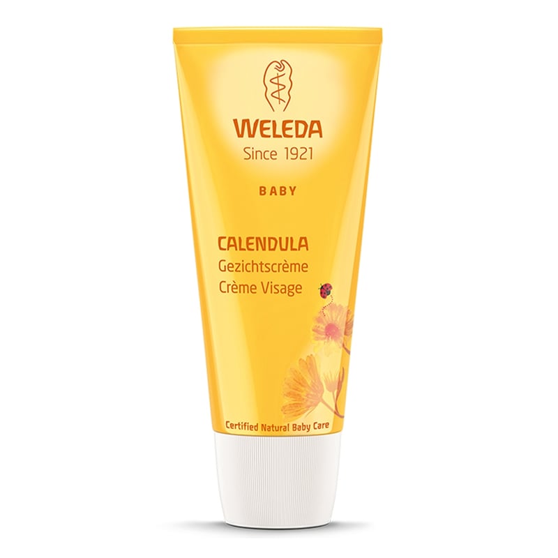 Weleda natuurcosmetica Calendula baby gezichtscreme afbeelding