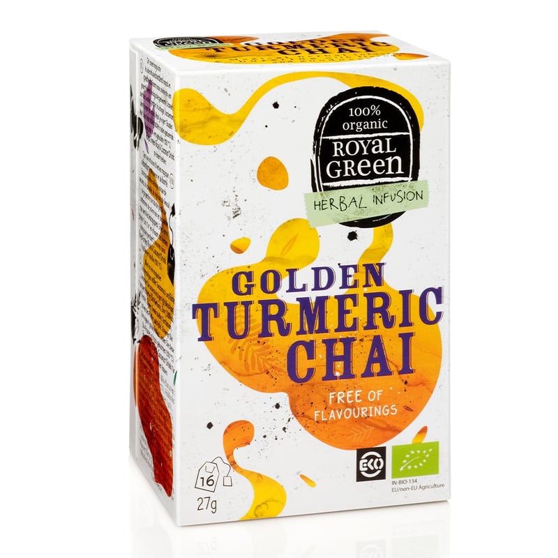 Royal Green Golden Turmeric Chai image