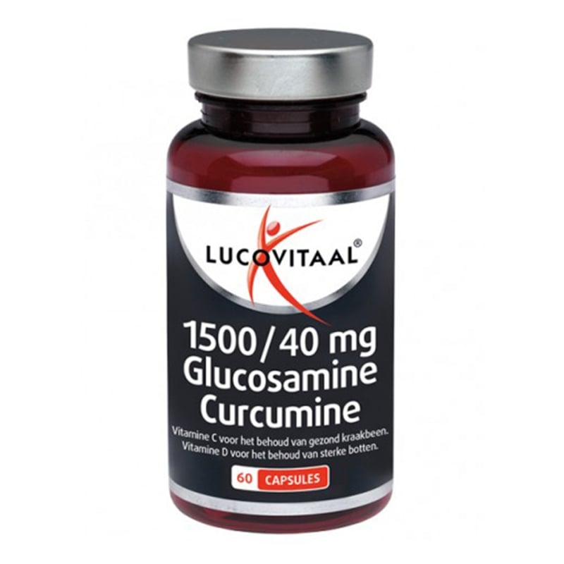 Lucovitaal Glucosamine & curcumin 1500/40 mg image