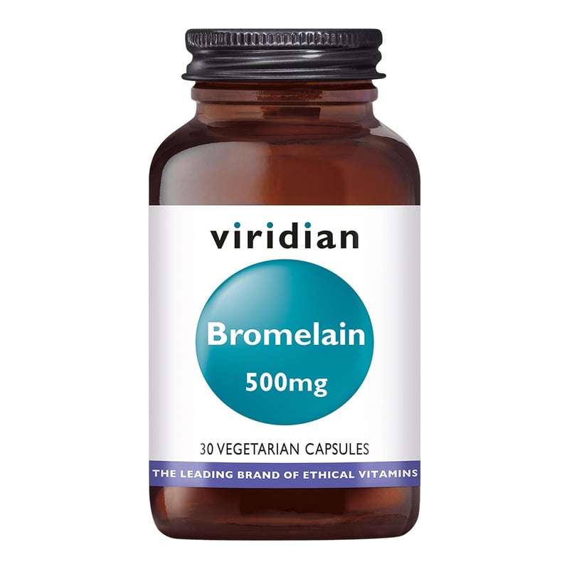 Viridian Bromelain 500 mg image