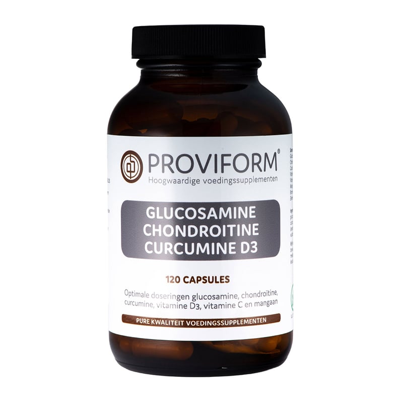 Proviform Glucosamine chondroitine curcuma D3 afbeelding